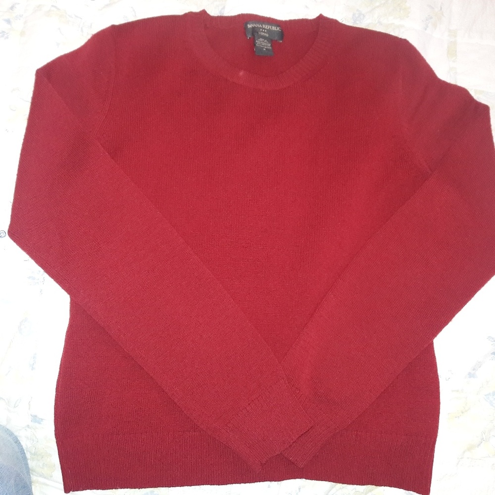 Red sweater